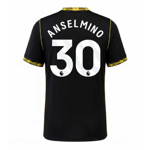 Billige Fotballdrakt Chelsea Aaron Anselmino #30 Replika Bortedrakt 2026-27 Kortermet Billige Fotballdrakt Chelsea Aaron Anselmino #30 Replika Bortedrakt 2026-27 Kortermet